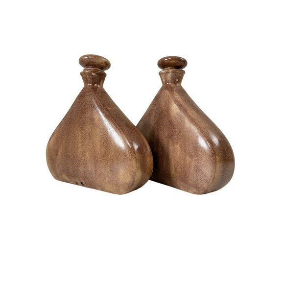Pair of Vintage GRM 1986-1987 Way of life Native Decanter Pottery Art 10.5" Tall - Picture 8 of 15